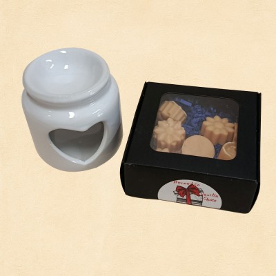 White Heart Καυστήρας και 10 τεμάχια Waxmelts