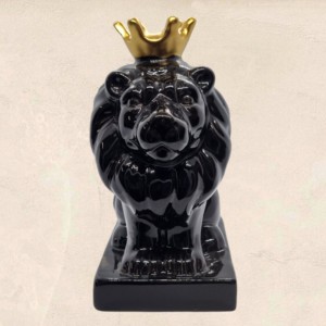 Αρωματικό κερί Golden Lion με φύλλα χρυσού, άρωμα βανίλιας και διακοσμητικό λιοντάρι Αρωματικό κερί Golden Lion με φύλλα χρυσού, άρωμα βανίλιας και διακοσμητικό λιοντάρι