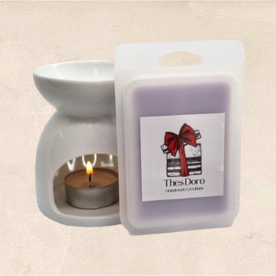 Καυστήρας Wax Melt Λευκός – Χρωματιστής Χώρου 