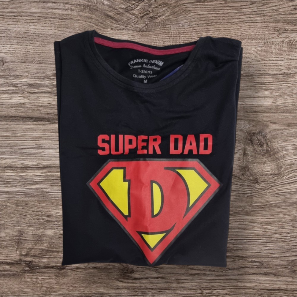 Αντρικό Μπλουζάκι Super Dad| Πρωτότυπο Σχέδιο