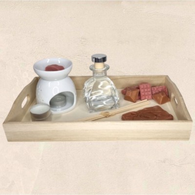 Αρωματικός Διακοσμητικός Δίσκος με Wax Melts & Diffuser