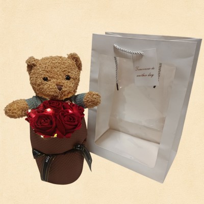 Red Roses Teddy Bear